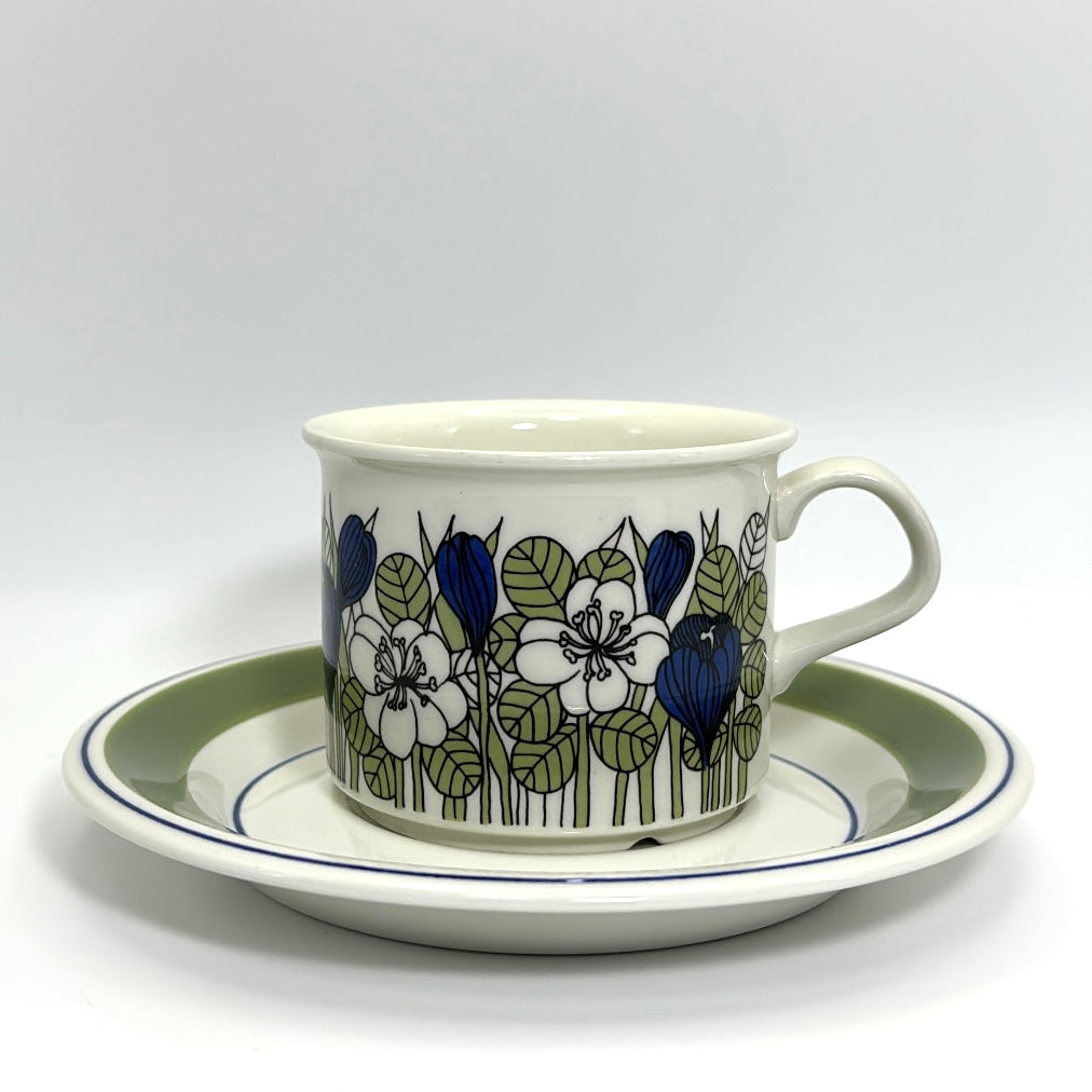 ARABIA Krokus カラー カップ＆ソーサー C&S （アラビア/クロッカス