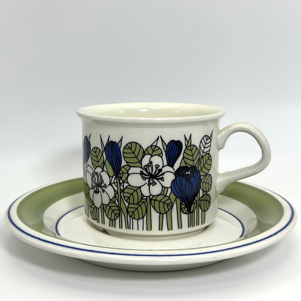 ARABIA Krokus カラー カップ＆ソーサー C&S （アラビア/クロッカス