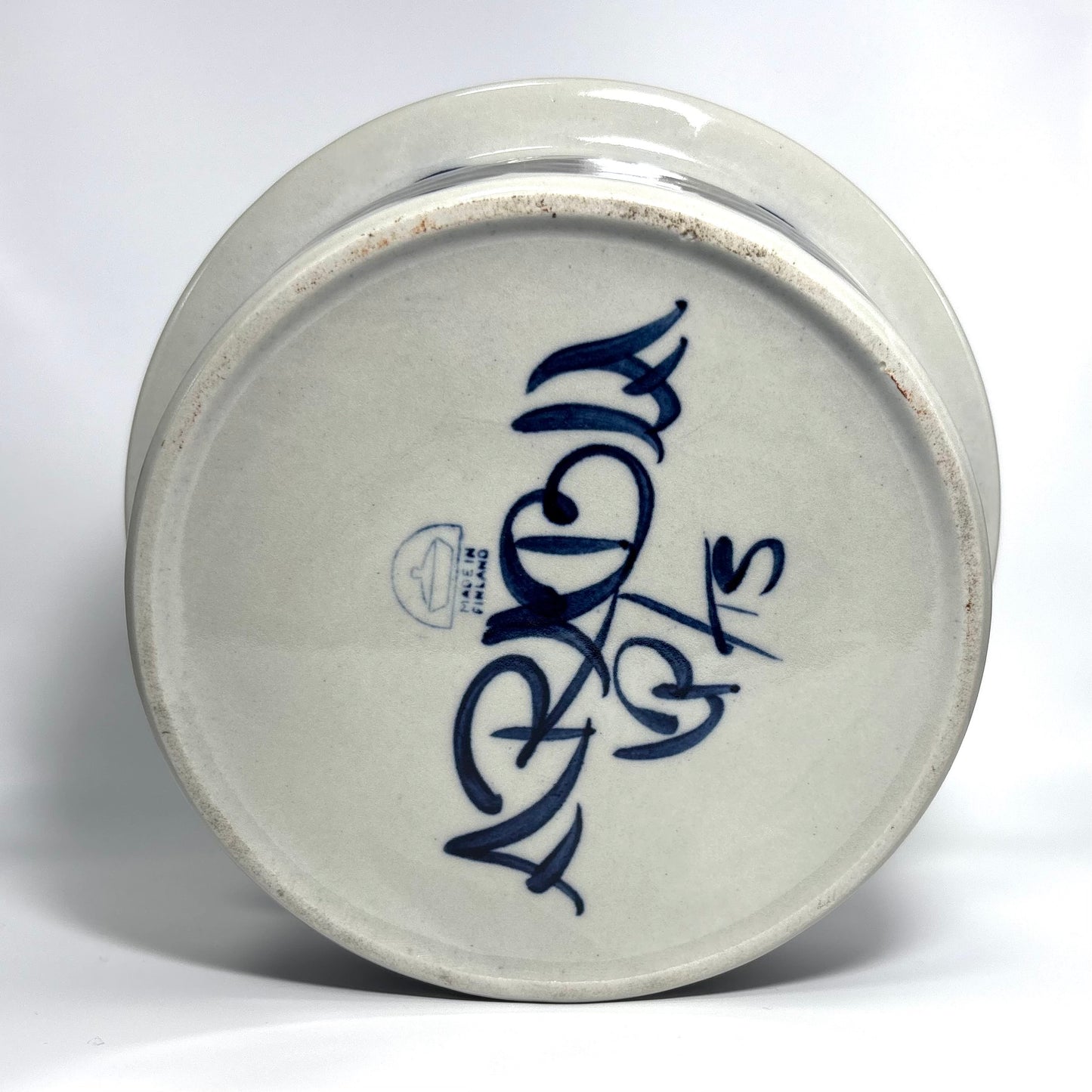 ARABIA Anemone キャセロール 蓋付ボウル (アラビア/アネモネ) ①