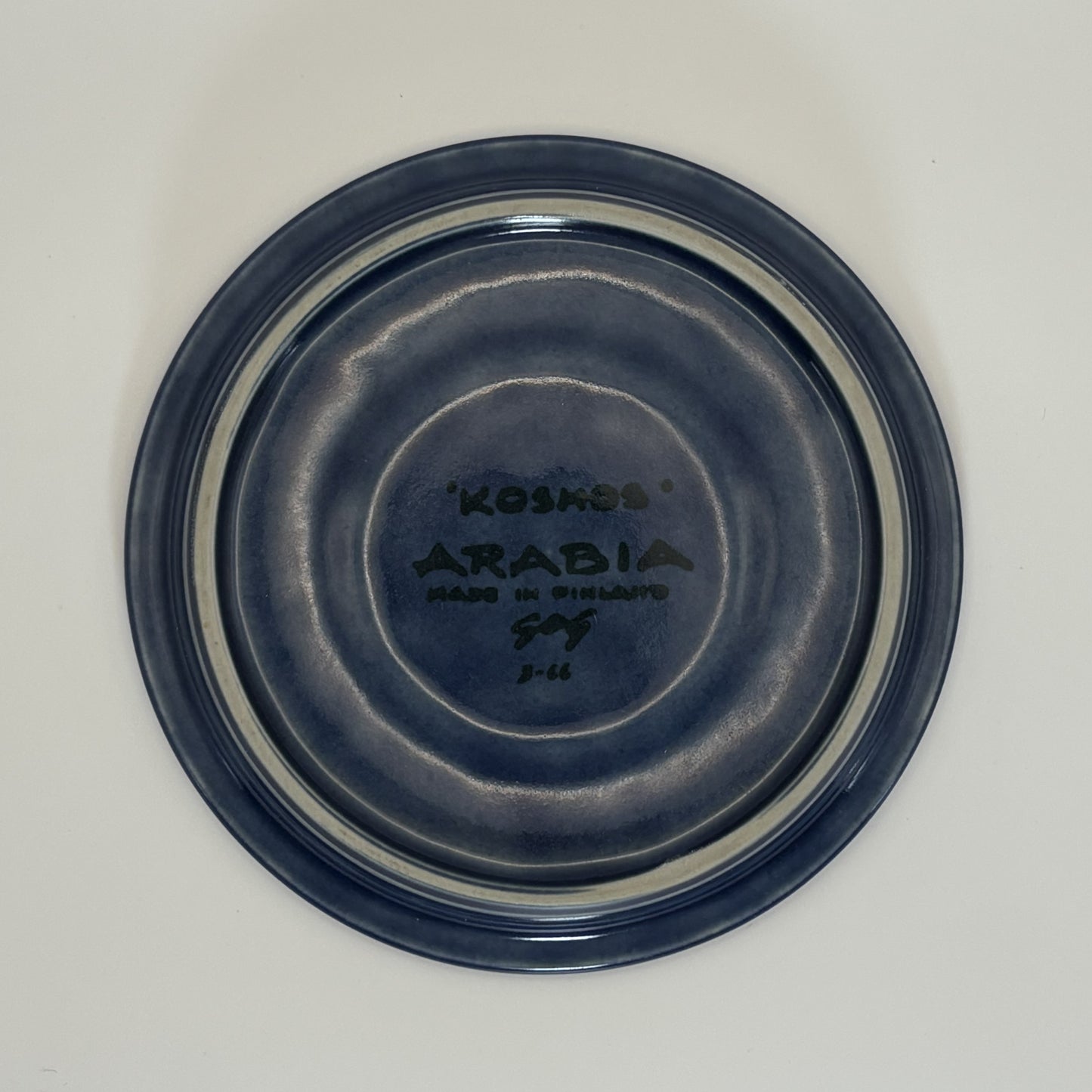 ARABIA Blue Kosmos コーヒーカップ&ソーサー C&S (アラビア/ブルーコスモス) ①