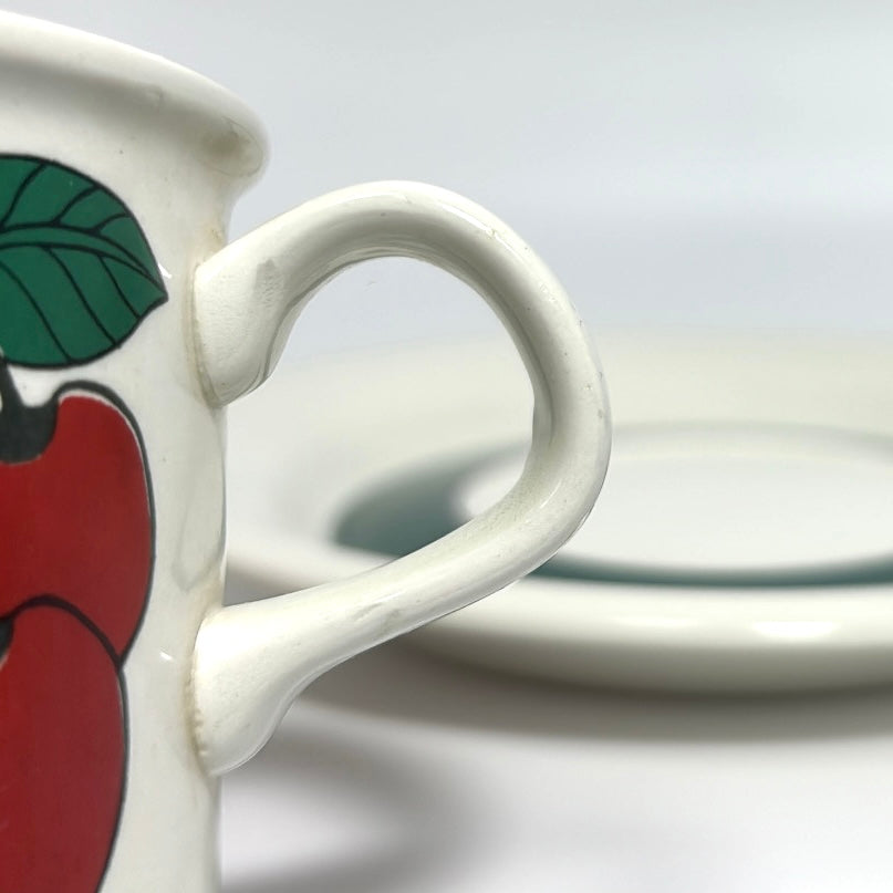 ARABIA Kirsikka コーヒーカップ＆ソーサー C&S （アラビア/キルシッカ