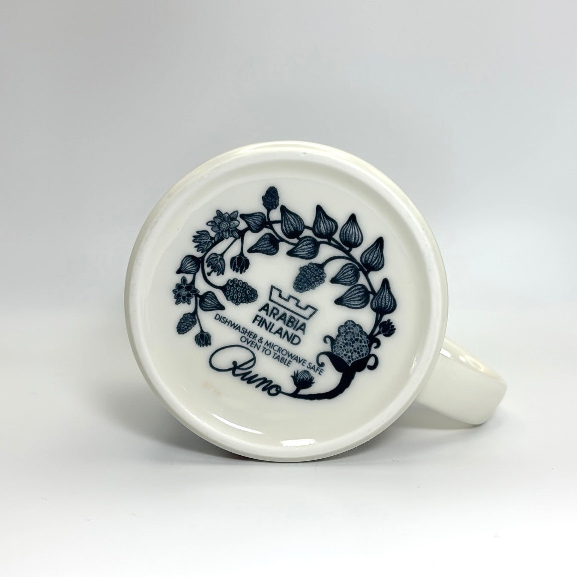 ARABIA Runo マグカップ フロストベリー 旧ロゴ・廃盤品（アラビア