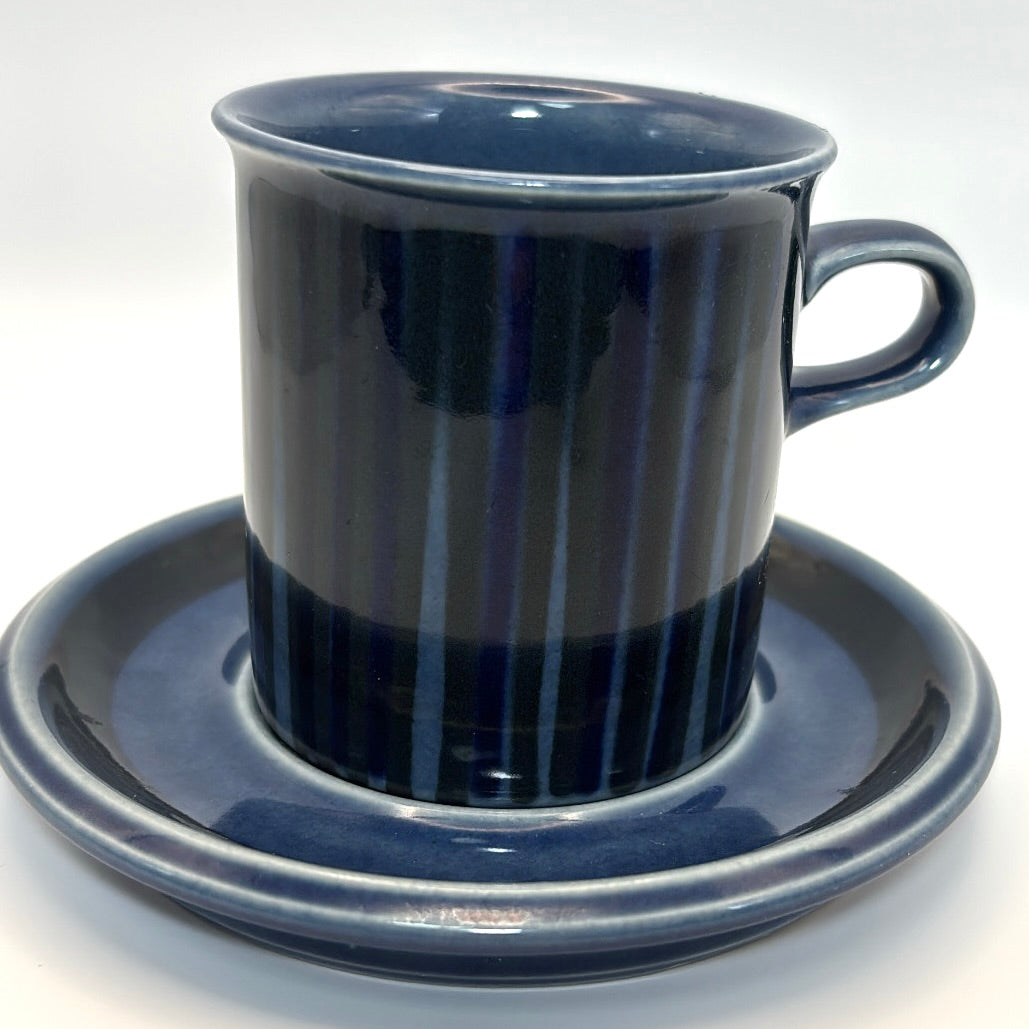 ARABIA Blue Kosmos コーヒーカップ＆ソーサー C&S （アラビア/ブルーコスモス） ①