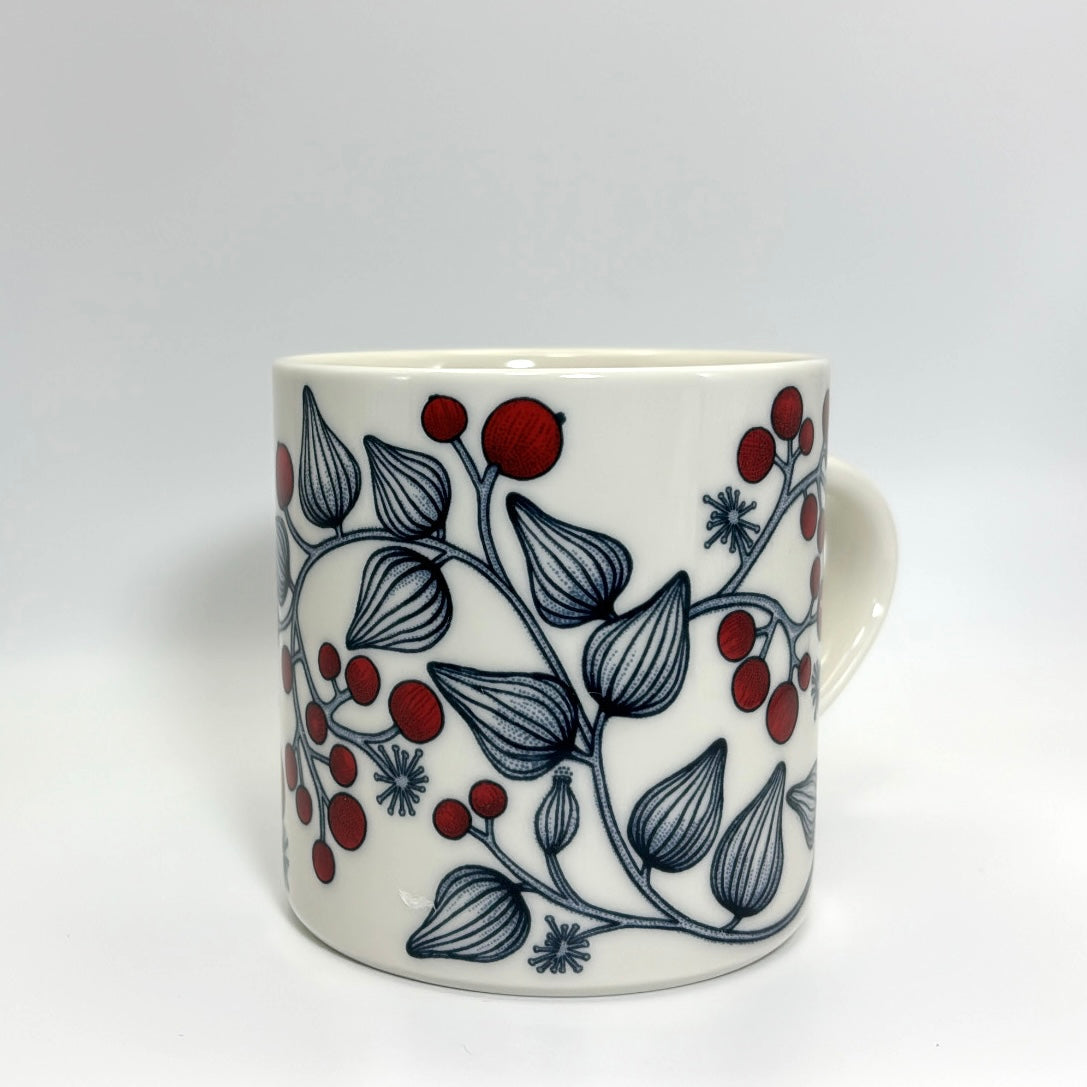 ARABIA Runo マグカップ フロストベリー 旧ロゴ・廃盤品（アラビア