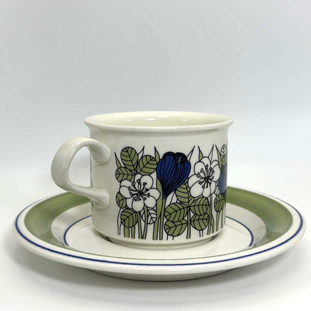 ARABIA Krokus カラー カップ＆ソーサー C&S （アラビア/クロッカス