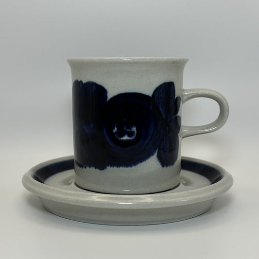 ARABIA Anemone コーヒーカップ＆ソーサー C&S （アラビア/アネモネ） ①