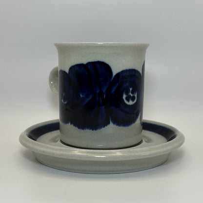 ARABIA Anemone コーヒーカップ＆ソーサー C&S （アラビア/アネモネ） ①