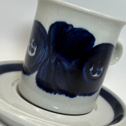 ARABIA Anemone コーヒーカップ＆ソーサー C&S （アラビア/アネモネ） ①