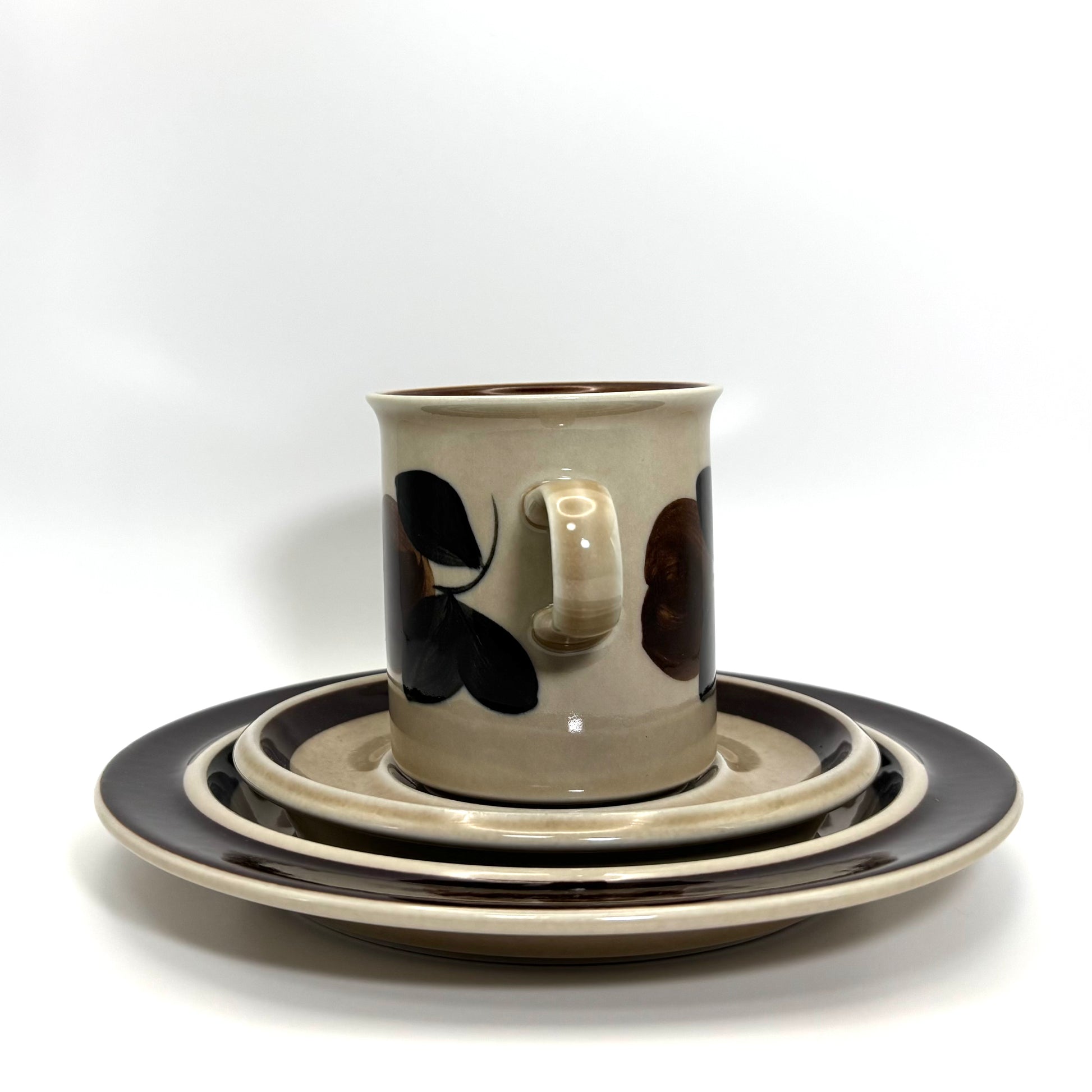 ARABIA Ruija 3点セット① コーヒーカップ+ソーサー+プレート