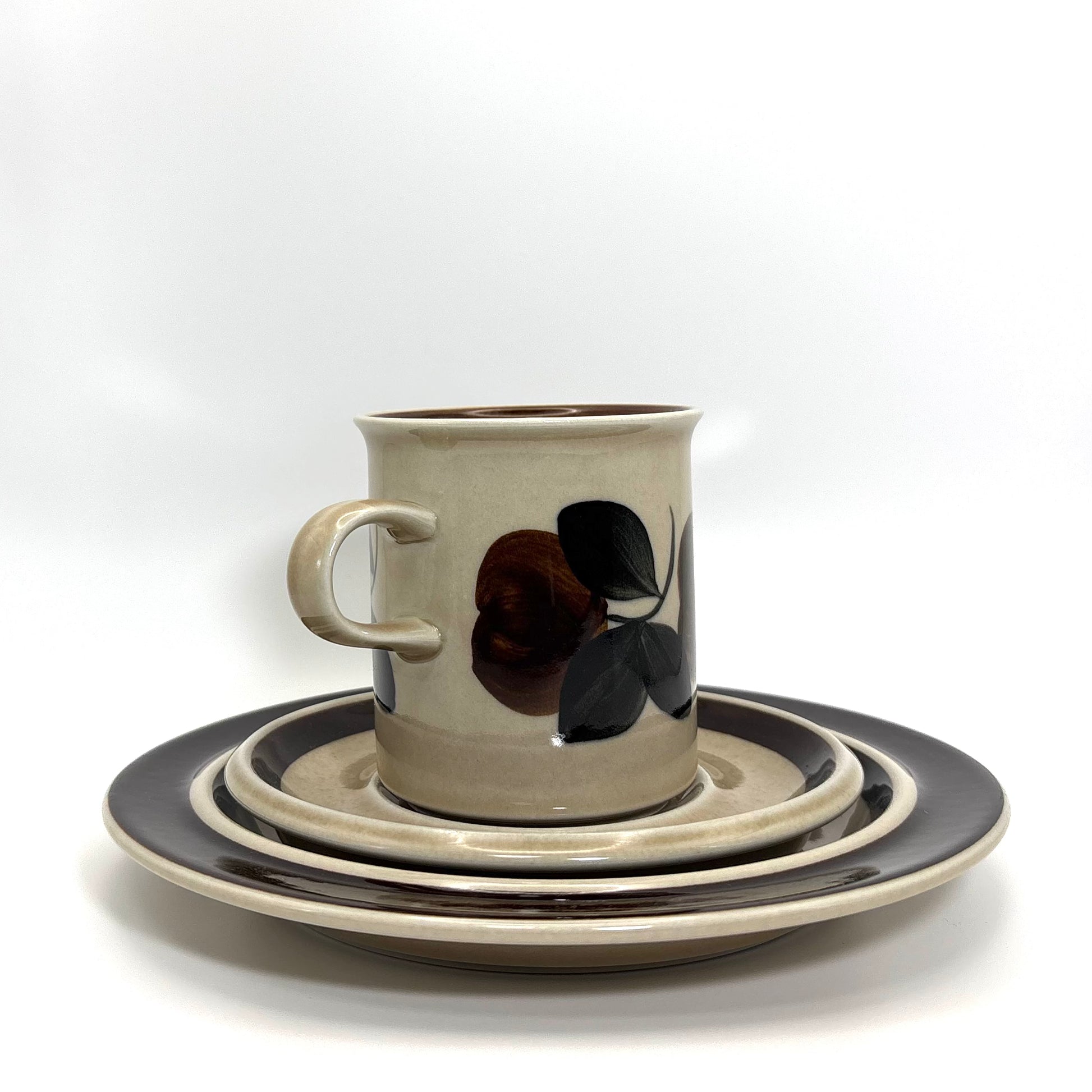 ARABIA Ruija 3点セット① コーヒーカップ+ソーサー+プレート