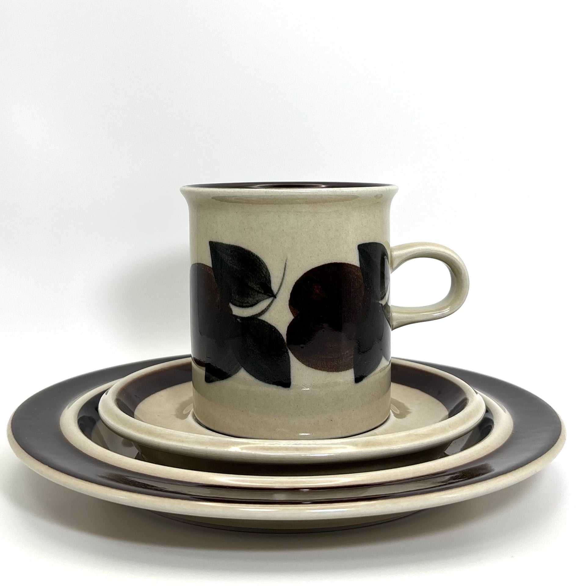 ARABIA Ruija 3点セット② コーヒーカップ+ソーサー+プレート