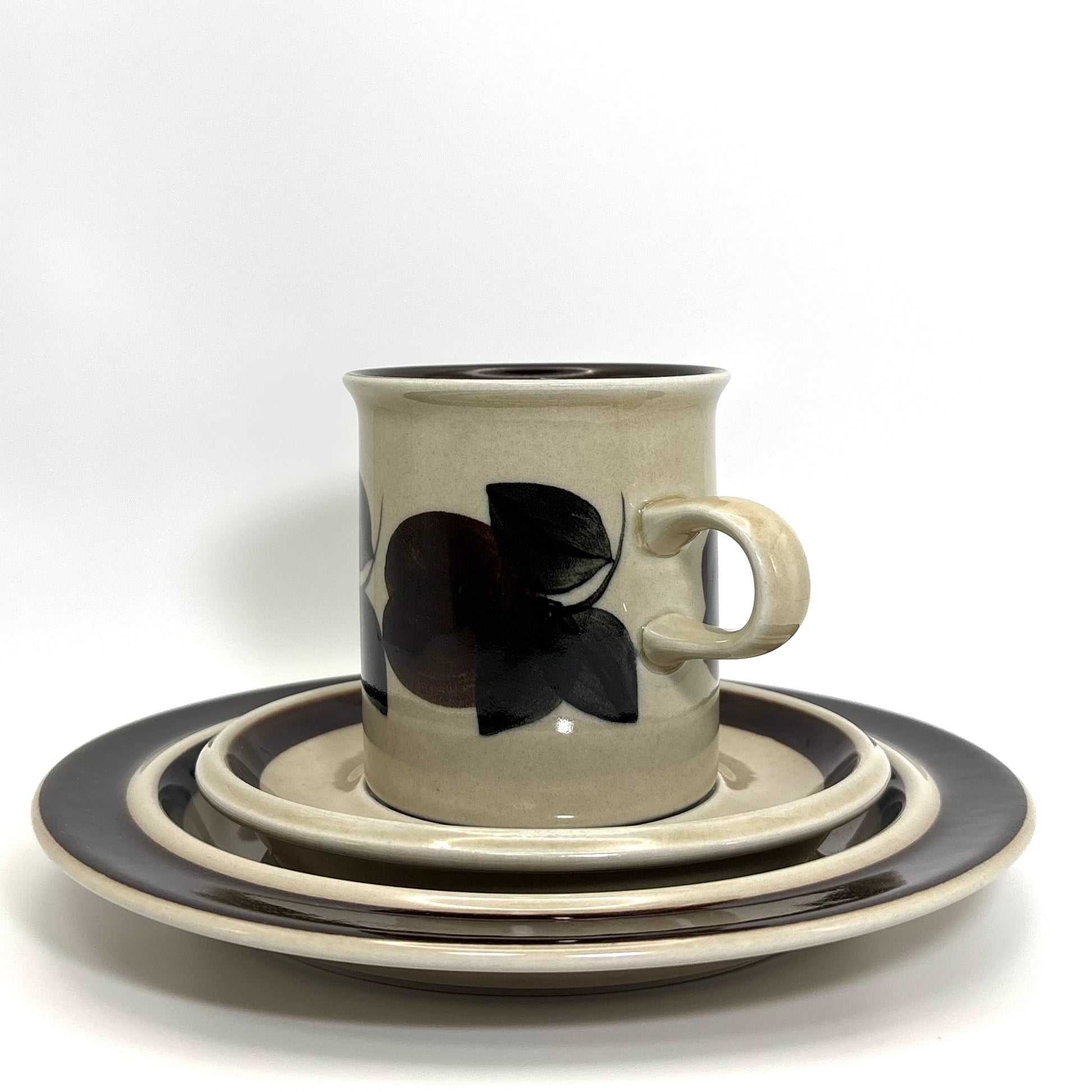 ARABIA Ruija 3点セット② コーヒーカップ+ソーサー+プレート ARABIA Ruija 3点セット② コーヒーカップ+ソーサー+プレート