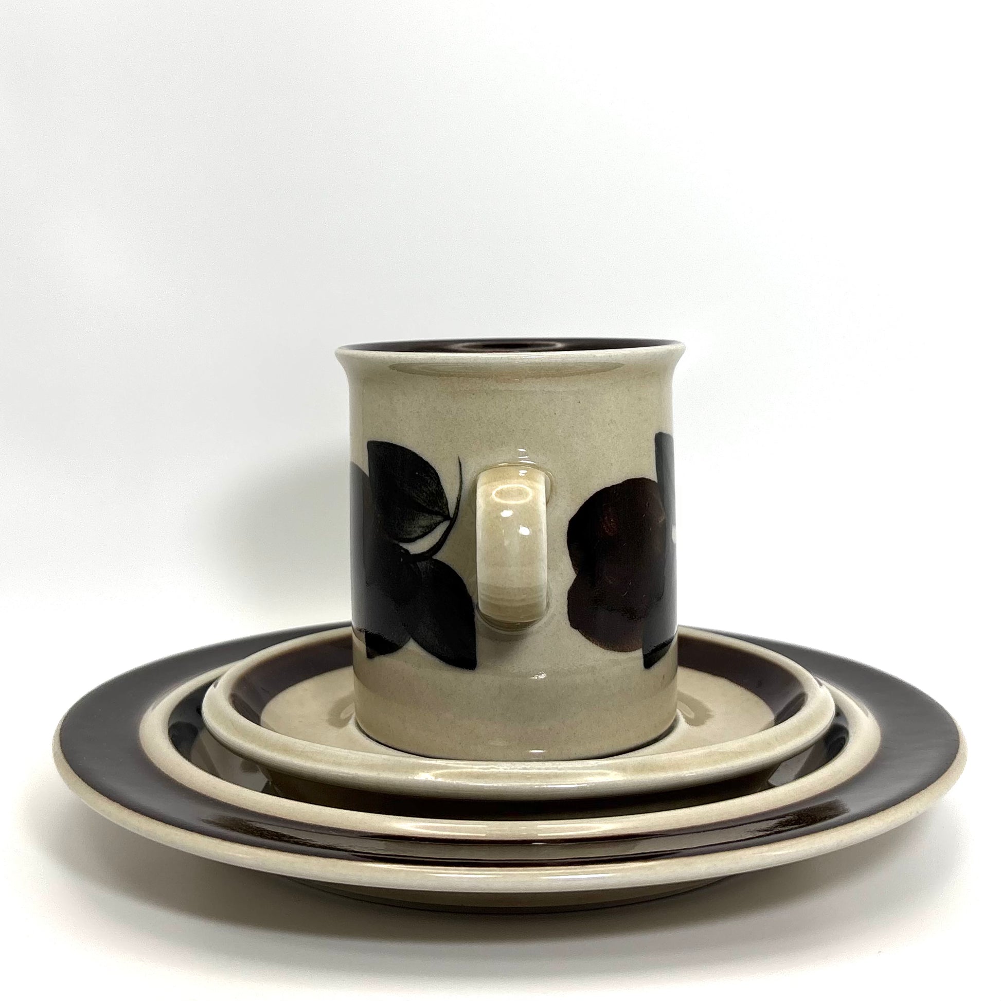 ARABIA Ruija 3点セット② コーヒーカップ+ソーサー+プレート