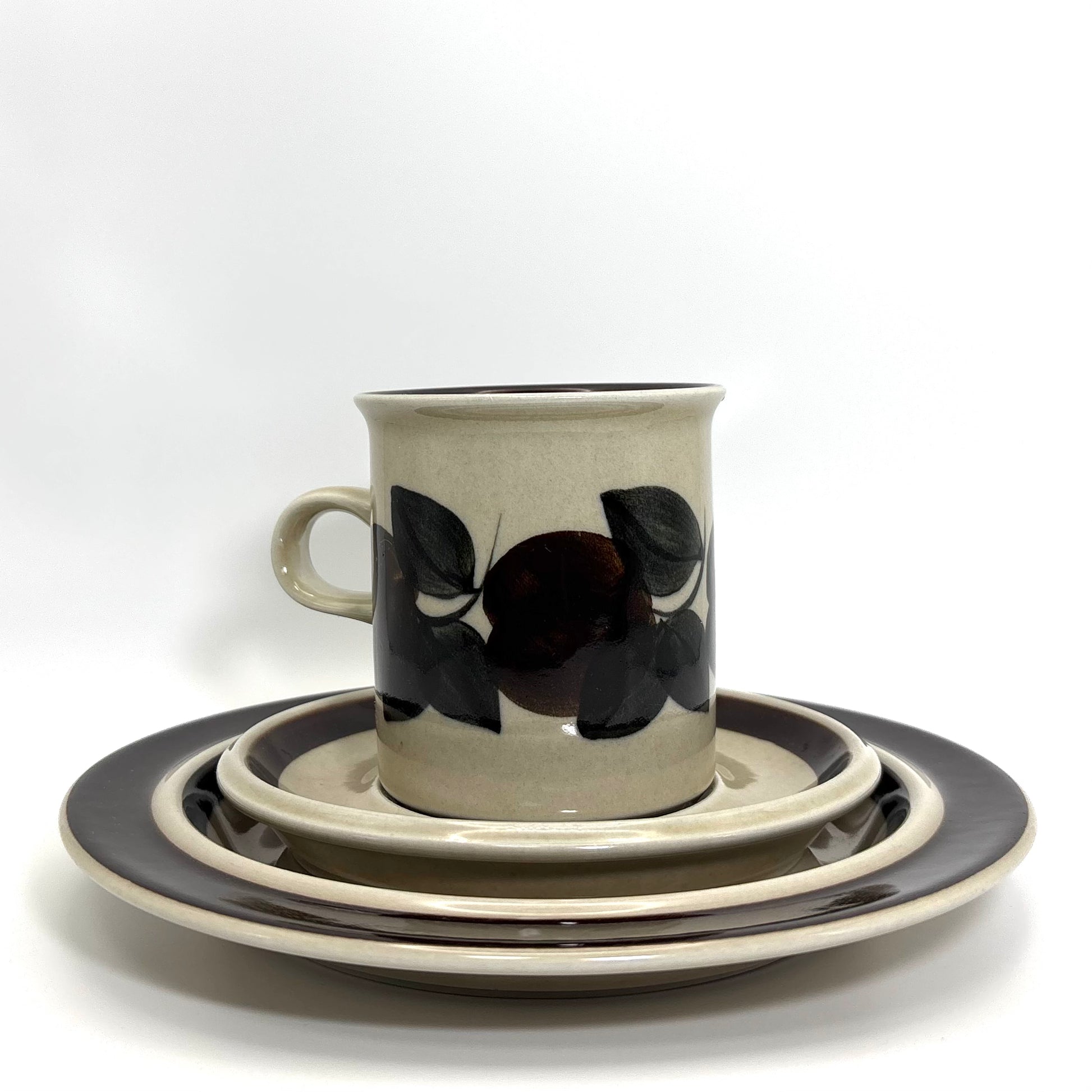 ARABIA Ruija 3点セット② コーヒーカップ+ソーサー+プレート