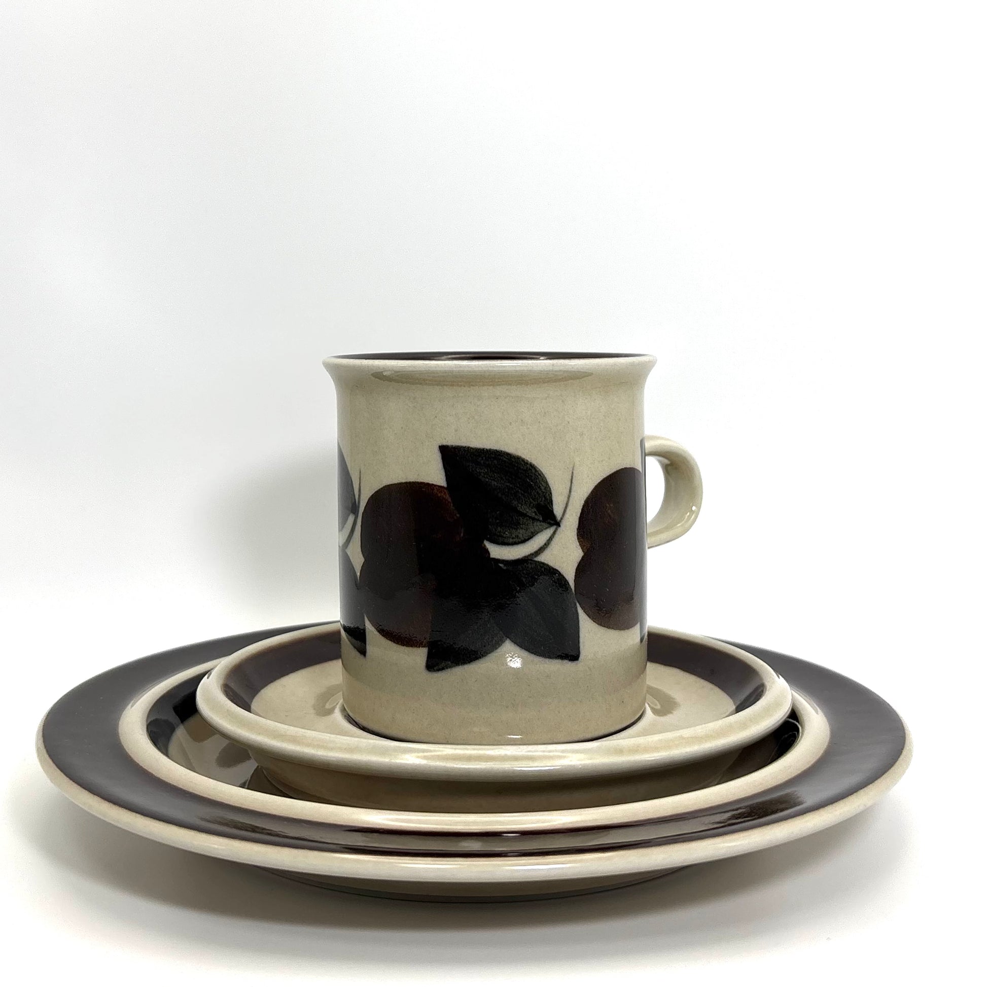 【期間限定値下】ARABIA 24h ◆カップ&ソーサー ◆プレート ARABIA Ruija 3点セット② コーヒーカップ+ソーサー+プレート