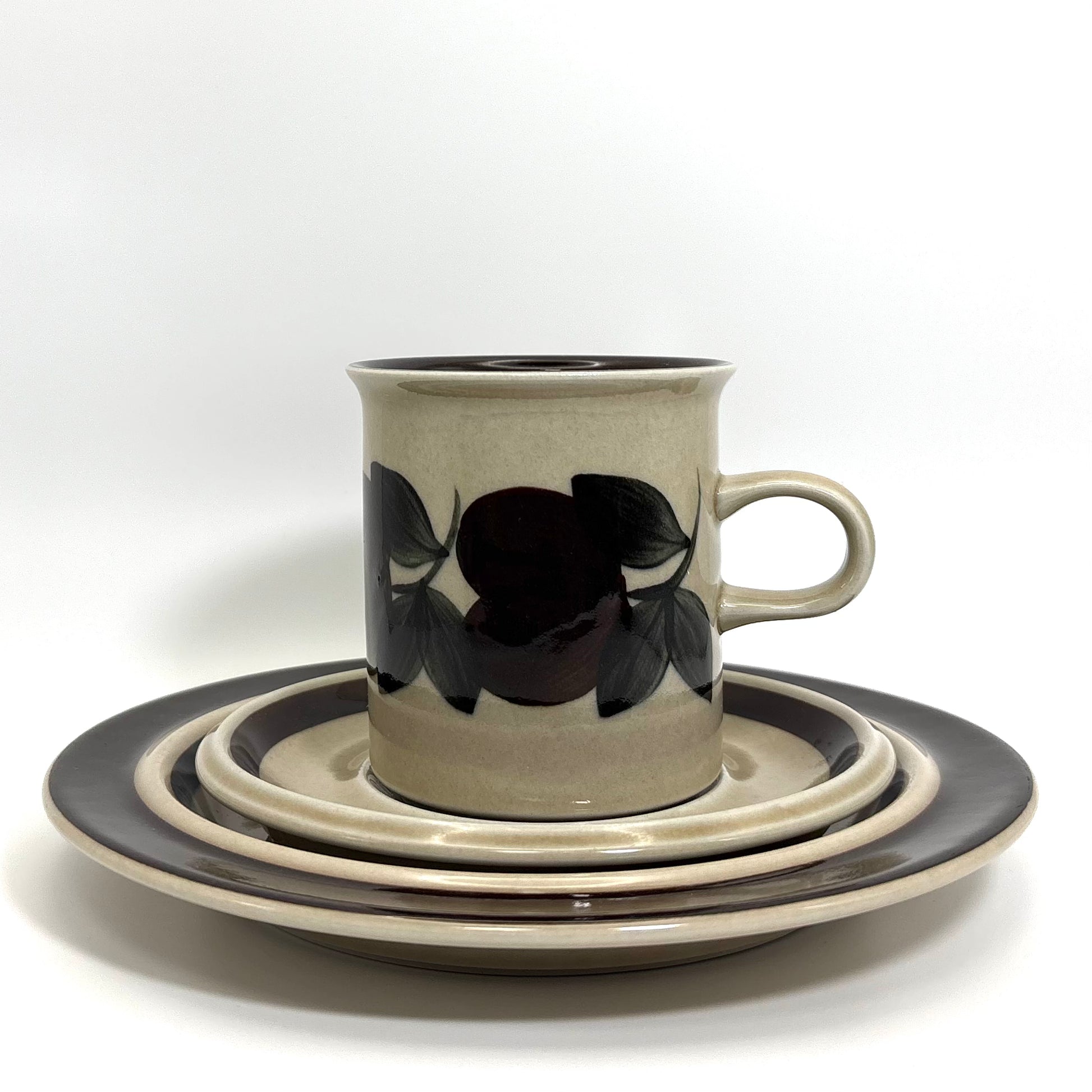 ARABIA Ruija 3点セット③ コーヒーカップ+ソーサー+プレート