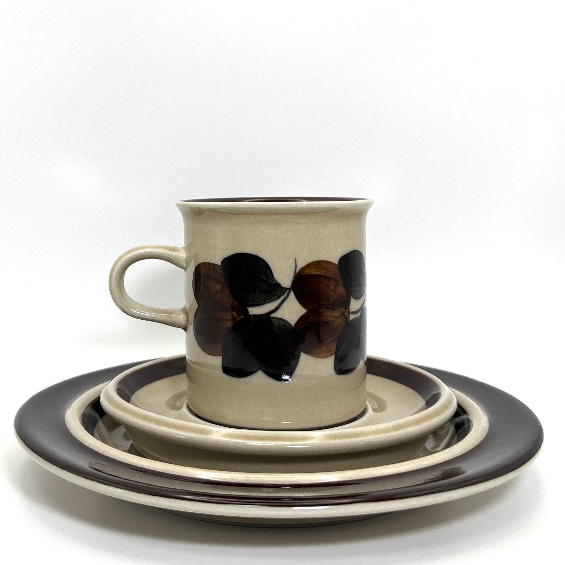 ARABIA Ruija 3点セット④ コーヒーカップ+ソーサー+プレート