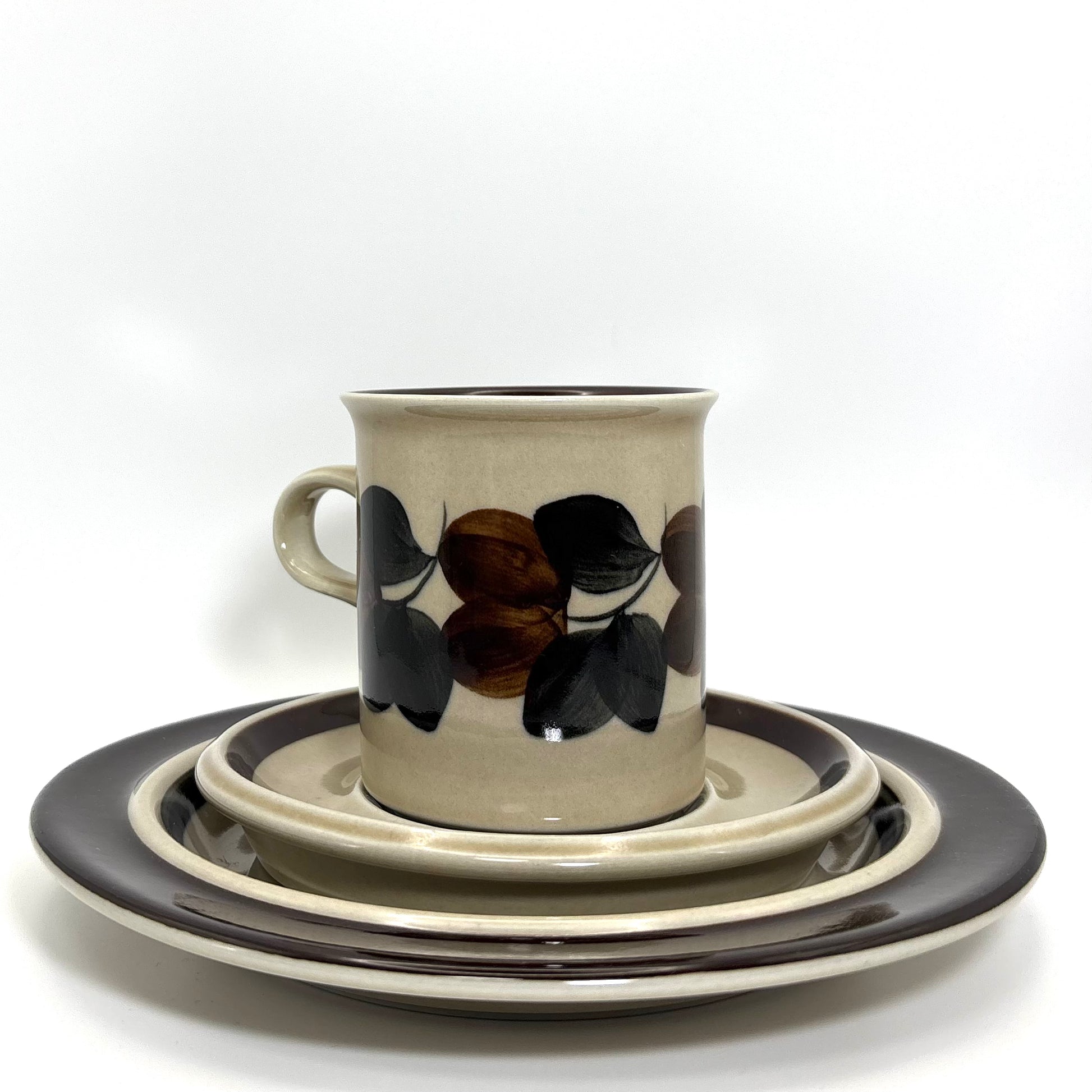 ARABIA Ruija 3点セット④ コーヒーカップ+ソーサー+プレート