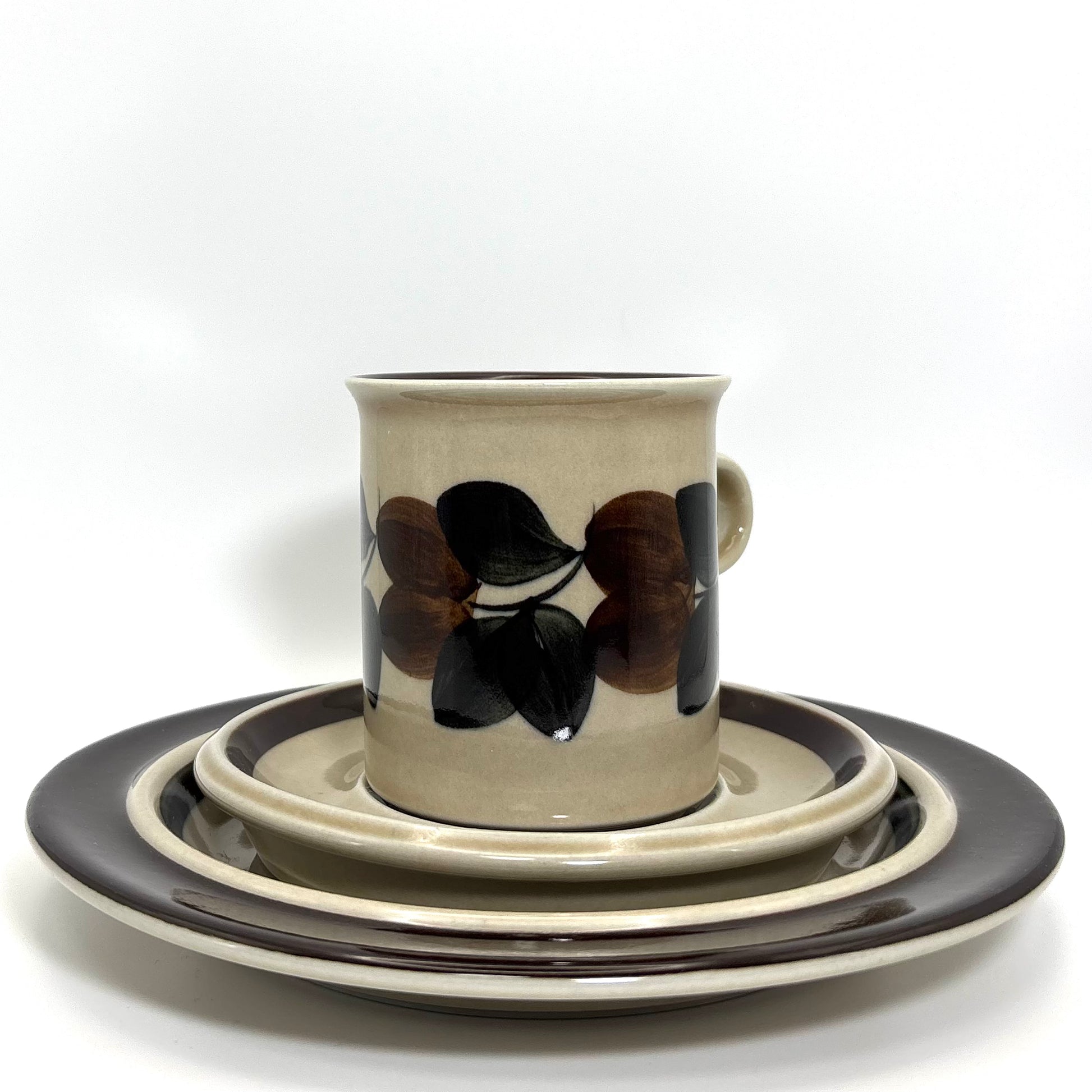 ARABIA Ruija 3点セット④ コーヒーカップ+ソーサー+プレート