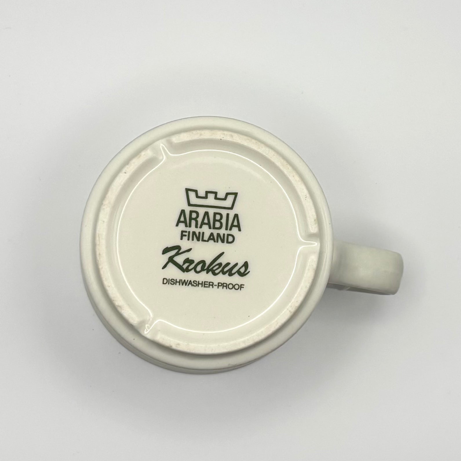 ARABIA Krokus カラー カップ＆ソーサー C&S （アラビア/クロッカス