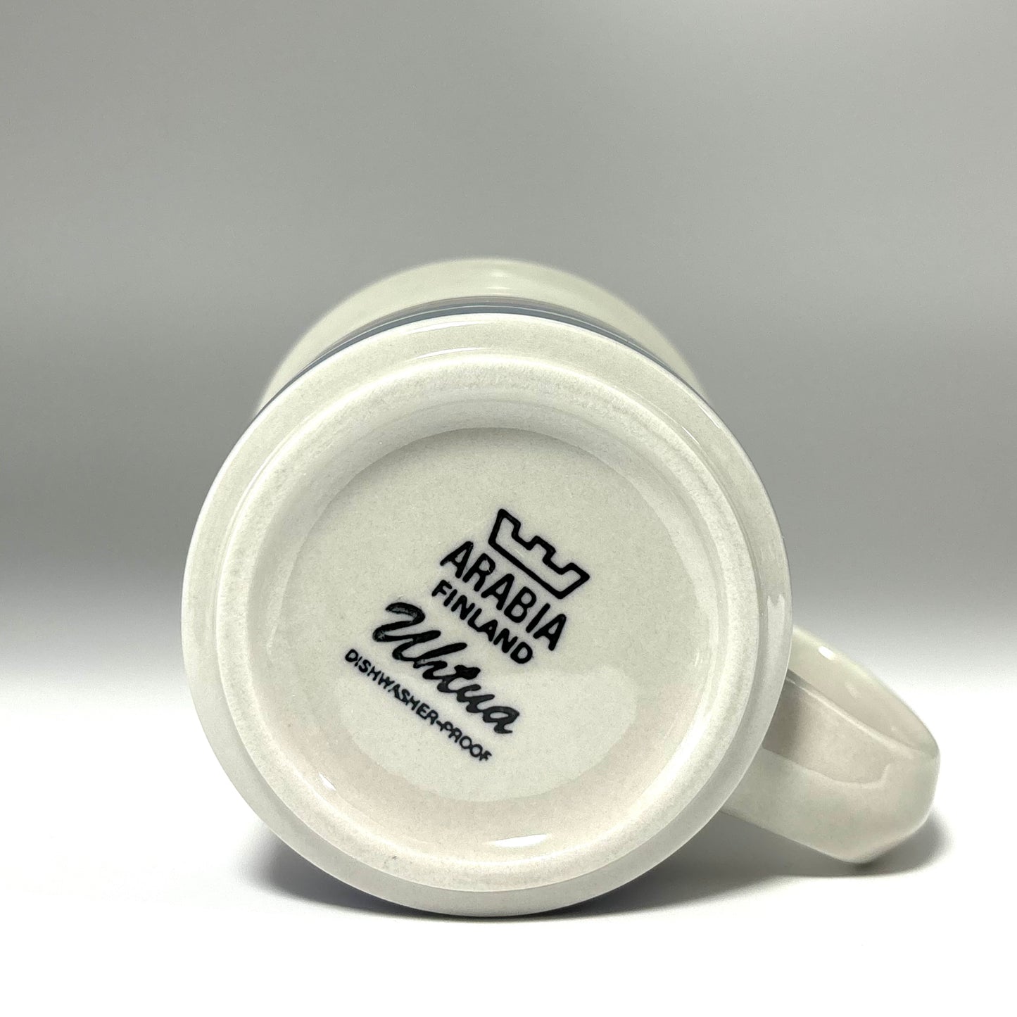 ARABIA Uhtua Dハンドル モーニングカップ＆ソーサー C&S （アラビア/ウートゥア）