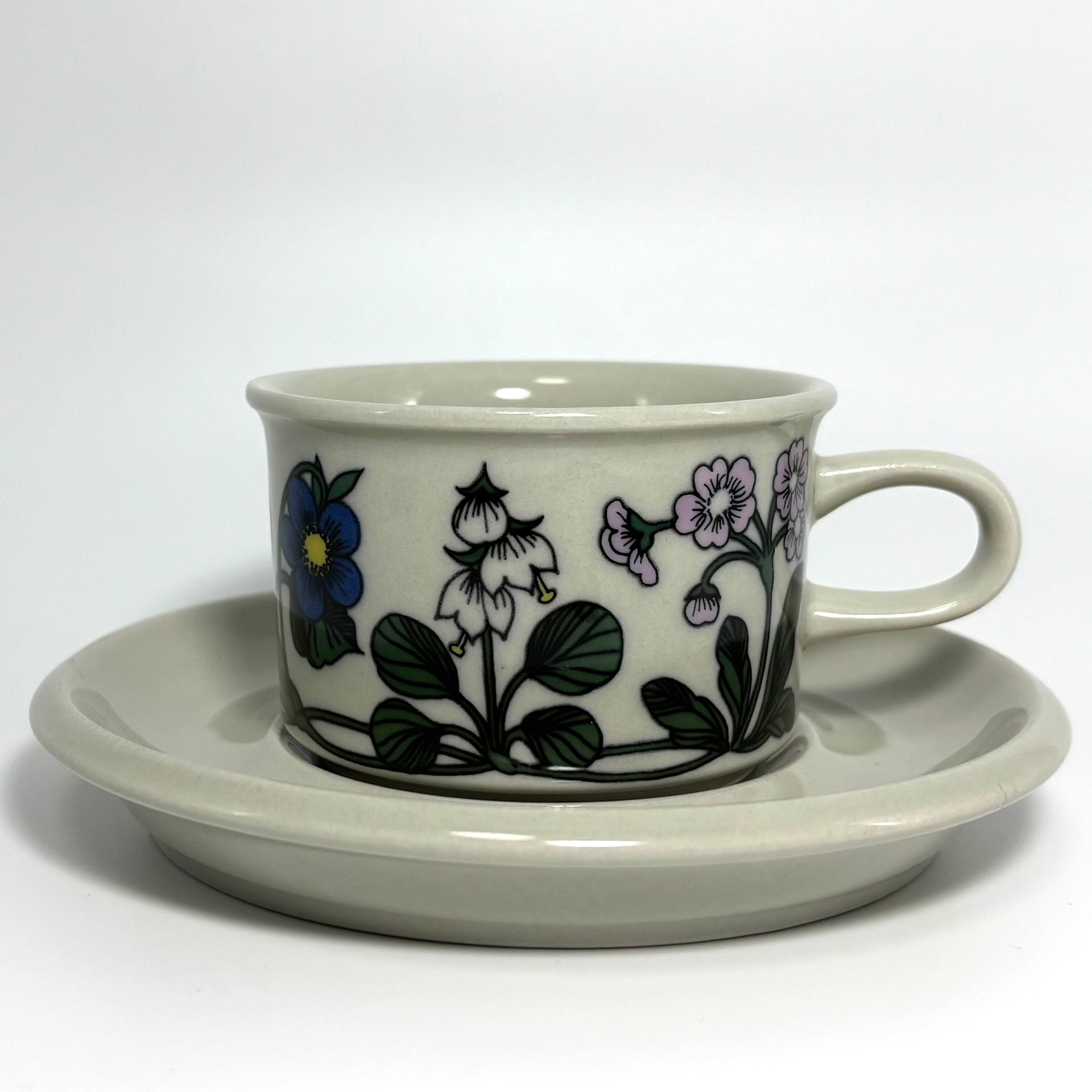 ARABIA Flora デミタスカップ＆ソーサー C&S （アラビア/フローラ