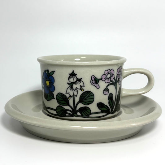 ARABIA Flora デミタスカップ＆ソーサー C&S Sモデル ① （アラビア/フローラ）