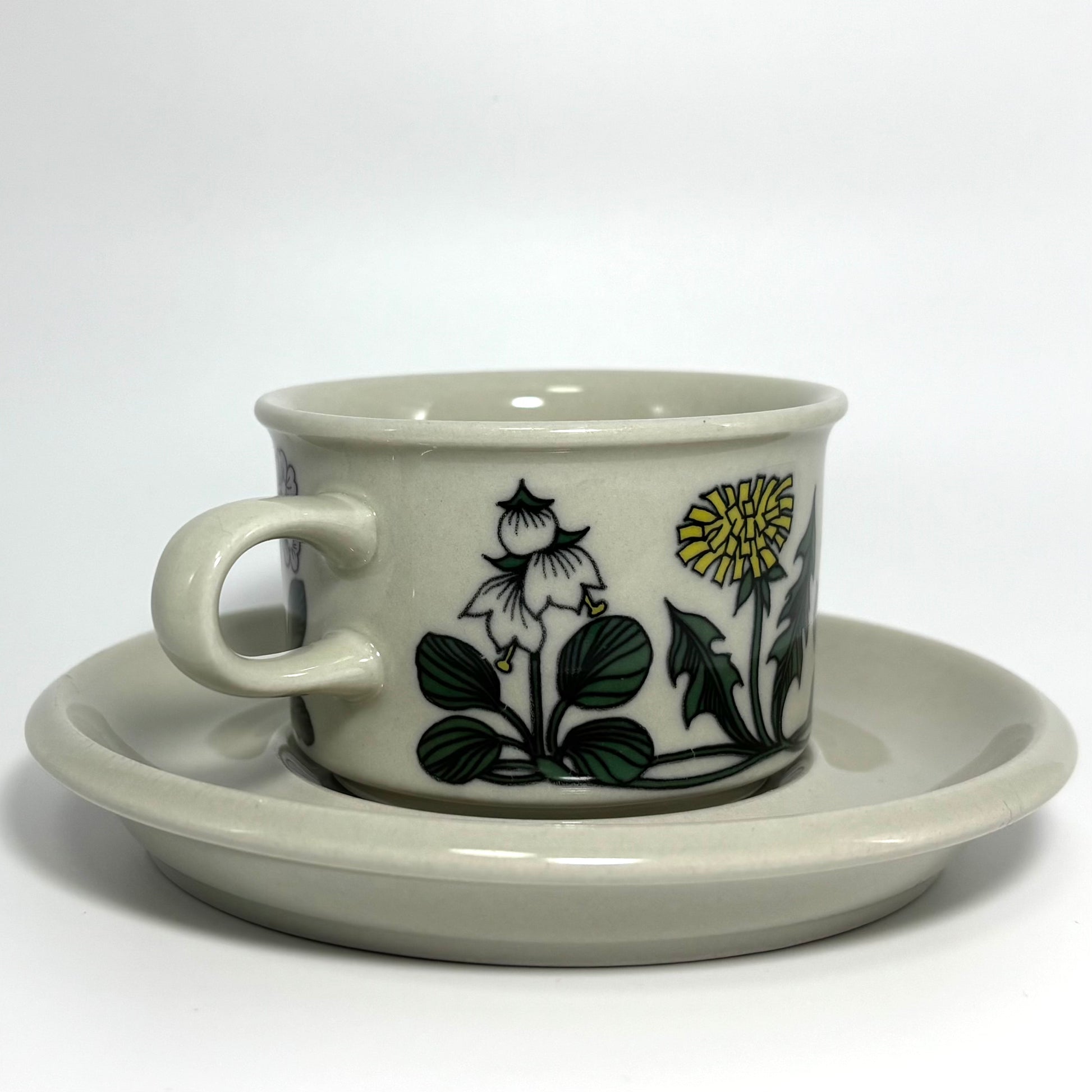 ARABIA Flora デミタスカップ＆ソーサー C&S （アラビア/フローラ