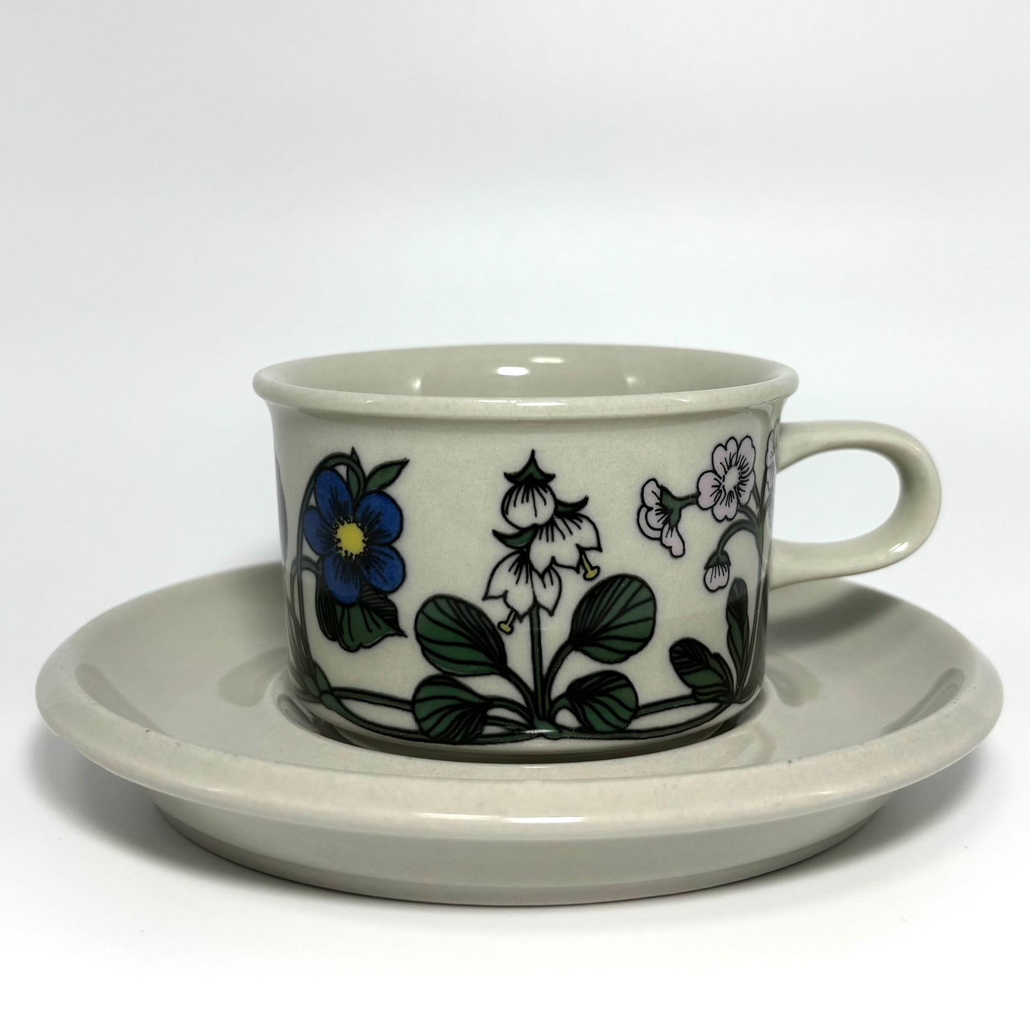 ARABIA Flora デミタスカップ＆ソーサー C&S Sモデル ② （アラビア/フローラ）