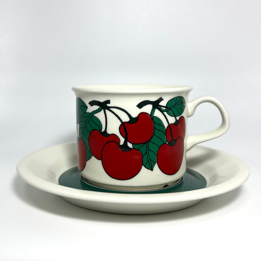 ARABIA Kirsikka コーヒーカップ＆ソーサー C&S （アラビア/キルシッカ）