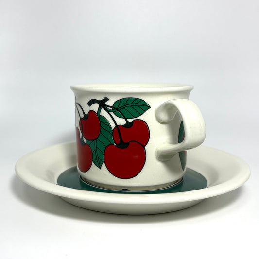 ARABIA Kirsikka コーヒーカップ＆ソーサー C&S （アラビア/キルシッカ）