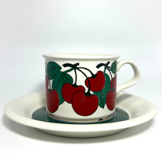 ARABIA Kirsikka コーヒーカップ＆ソーサー C&S （アラビア/キルシッカ）
