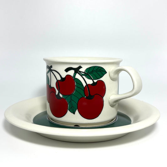 ARABIA Kirsikka コーヒーカップ＆ソーサー C&S （アラビア/キルシッカ）