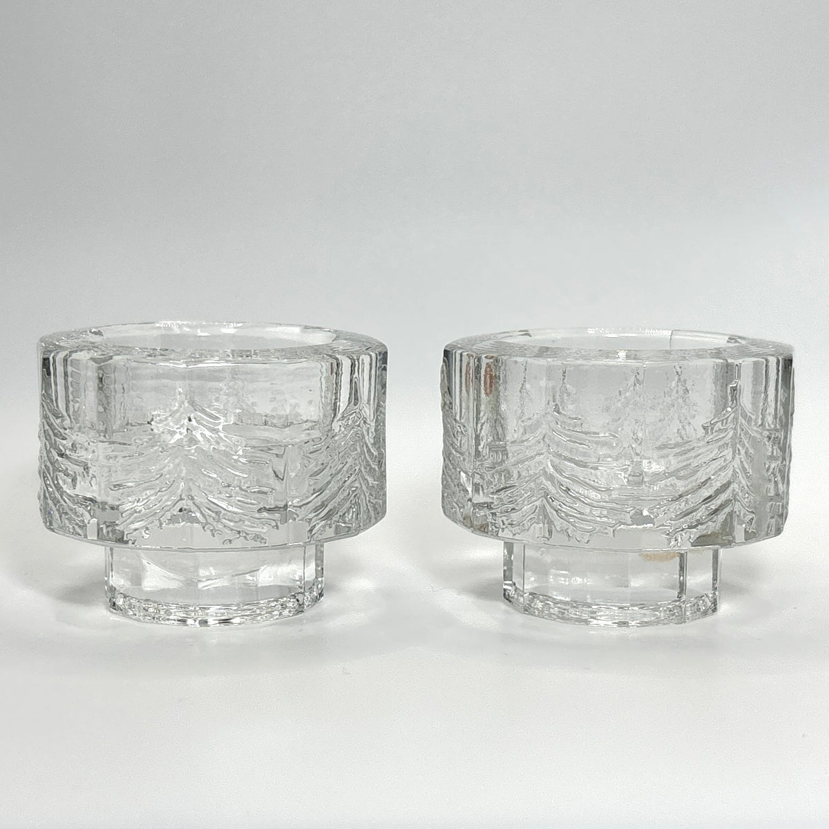 Iittala Kuusi キャンドルホルダー(小) 2個セット 箱付き （イッタラ/クーシ）