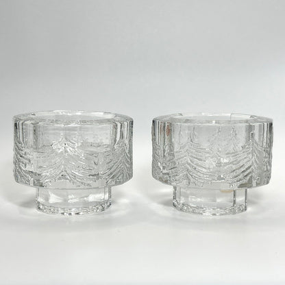 Iittala Kuusi キャンドルホルダー(小) 2個セット 箱付き （イッタラ/クーシ）