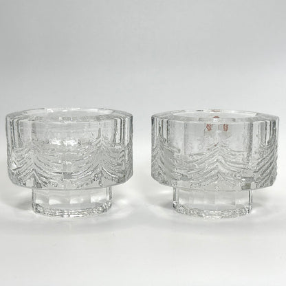 Iittala Kuusi キャンドルホルダー(小) 2個セット 箱付き （イッタラ/クーシ）