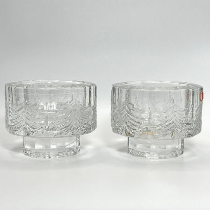 Iittala Kuusi キャンドルホルダー(小) 2個セット 箱付き （イッタラ/クーシ）