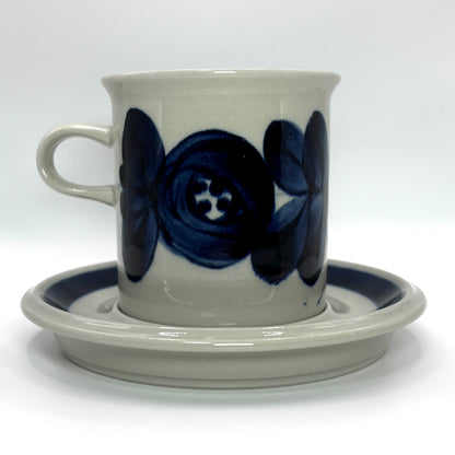 ARABIA Anemone モーニングカップ＆ソーサー C&S （アラビア/アネモネ）①