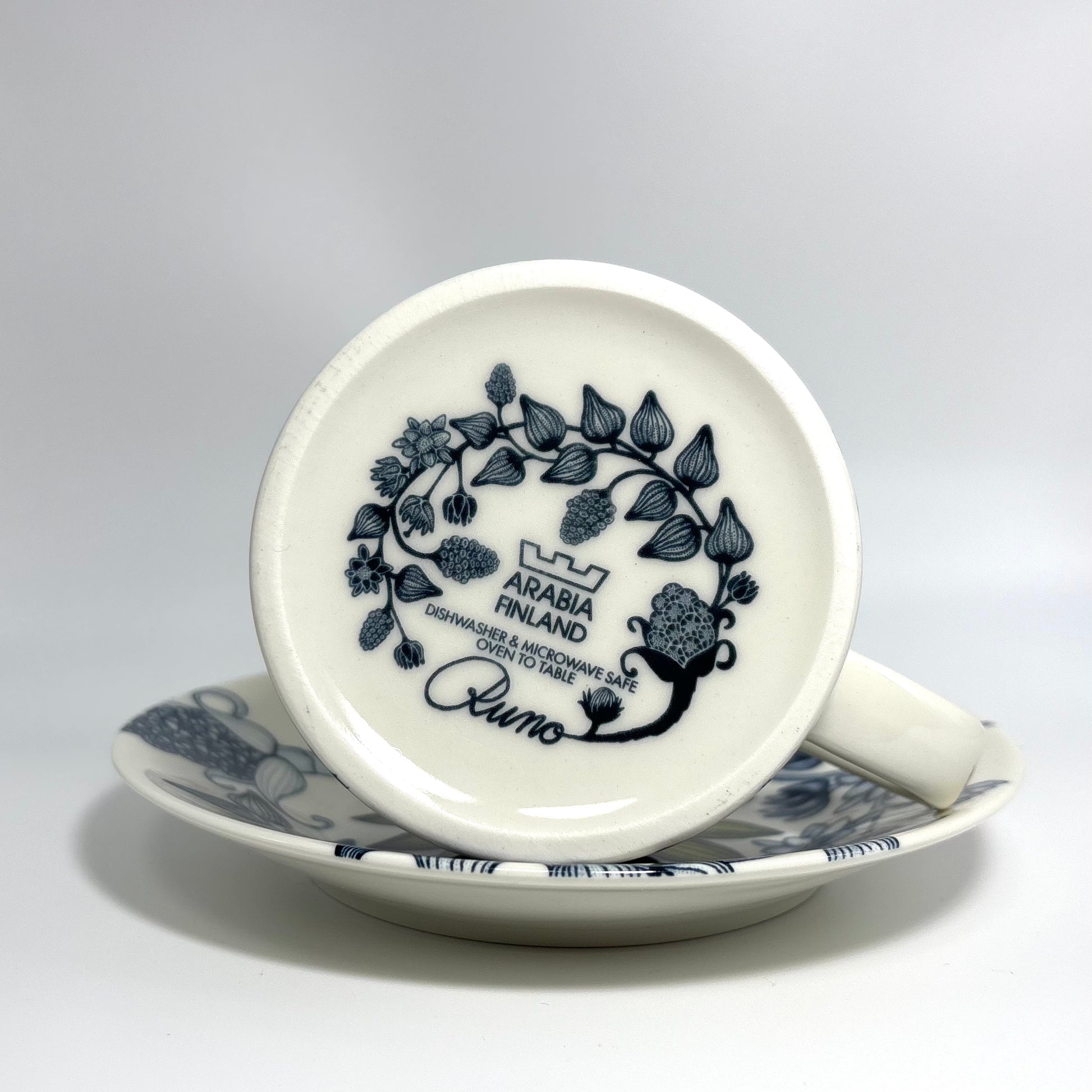 ARABIA Runo ティーカップ スプリングドロップ(アラビア/ルノ) 送料 ARABIA Runo ティーカップ スプリングドロップ(アラビア/ルノ) 送料