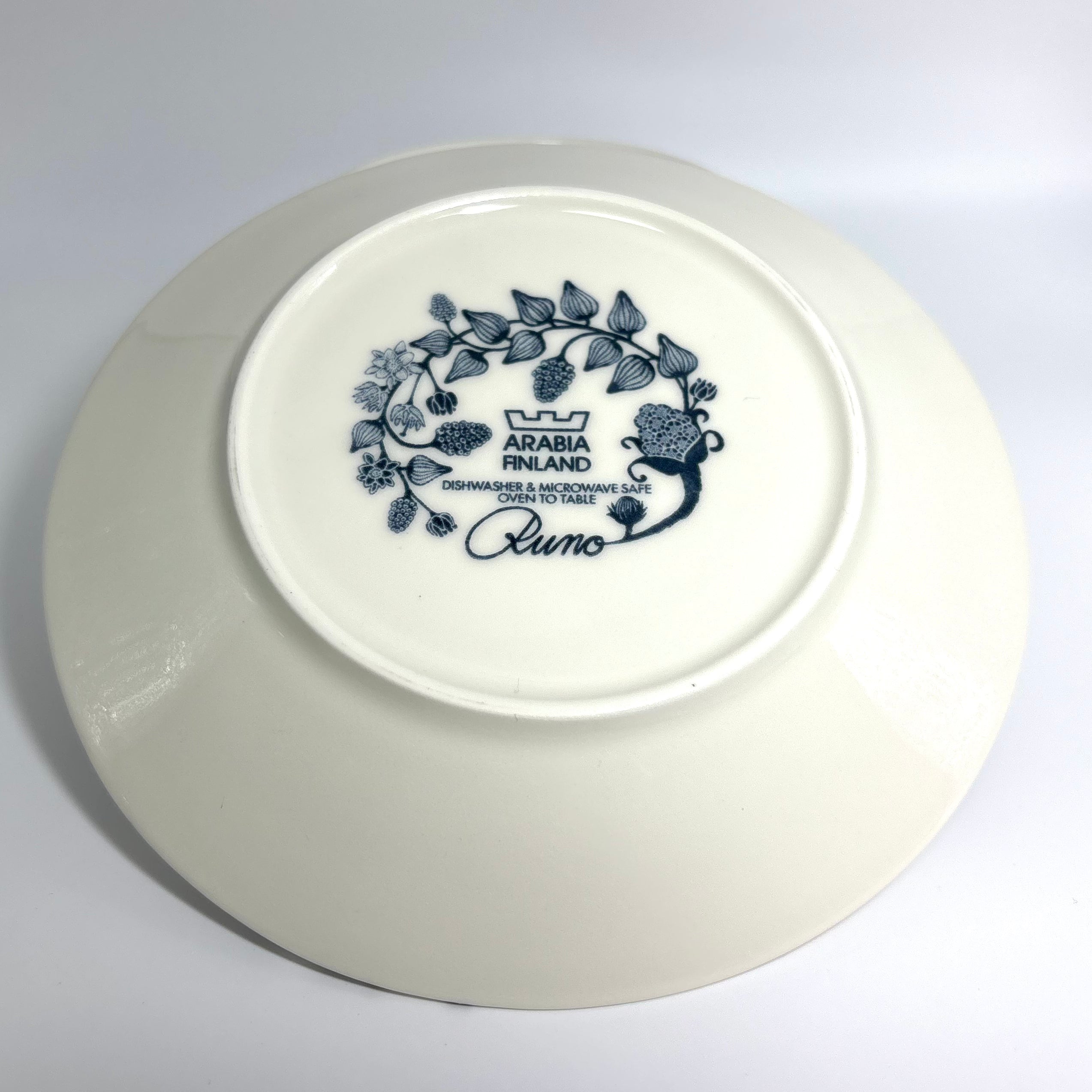 ARABIA Runo アラビア ルノ スプリングドロップ 16.5cmプレート 取扱い