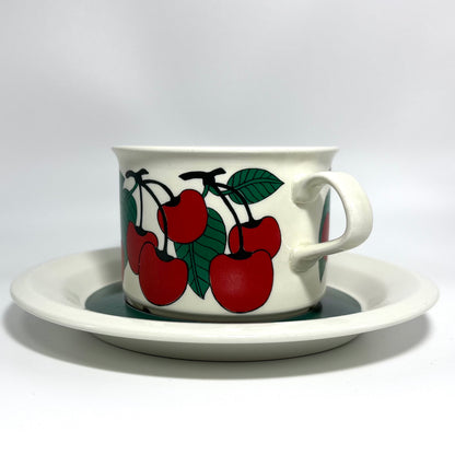 ARABIA Kirsikka ティーカップ＆ソーサー C&S （アラビア/キルシッカ） ①