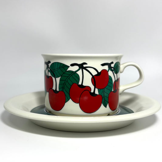 ARABIA Kirsikka ティーカップ＆ソーサー C&S （アラビア/キルシッカ） ⑤