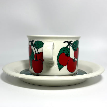 ARABIA Kirsikka ティーカップ＆ソーサー C&S （アラビア/キルシッカ） ⑤