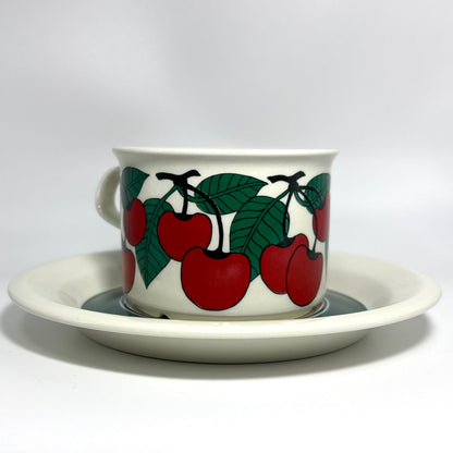 ARABIA Kirsikka ティーカップ＆ソーサー C&S （アラビア/キルシッカ） ⑤