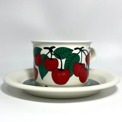 ARABIA Kirsikka ティーカップ＆ソーサー C&S （アラビア/キルシッカ） ⑤