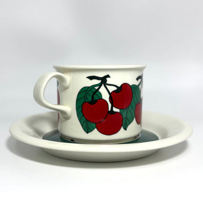 ARABIA Kirsikka コーヒーカップ＆ソーサー C&S （アラビア/キルシッカ） ⑨