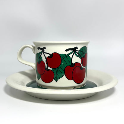 ARABIA Kirsikka コーヒーカップ＆ソーサー C&S （アラビア/キルシッカ） ⑨