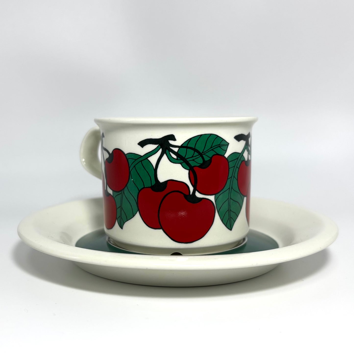 ARABIA Kirsikka コーヒーカップ＆ソーサー C&S （アラビア/キルシッカ） ⑨