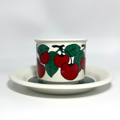 ARABIA Kirsikka コーヒーカップ＆ソーサー C&S （アラビア/キルシッカ） ⑨