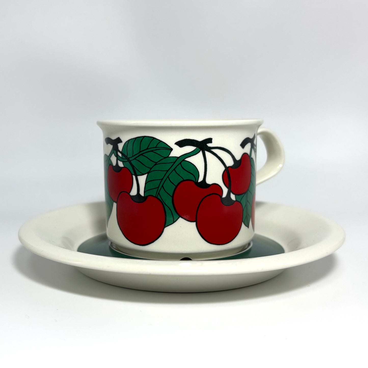 ARABIA Kirsikka コーヒーカップ＆ソーサー C&S （アラビア/キルシッカ） ⑨